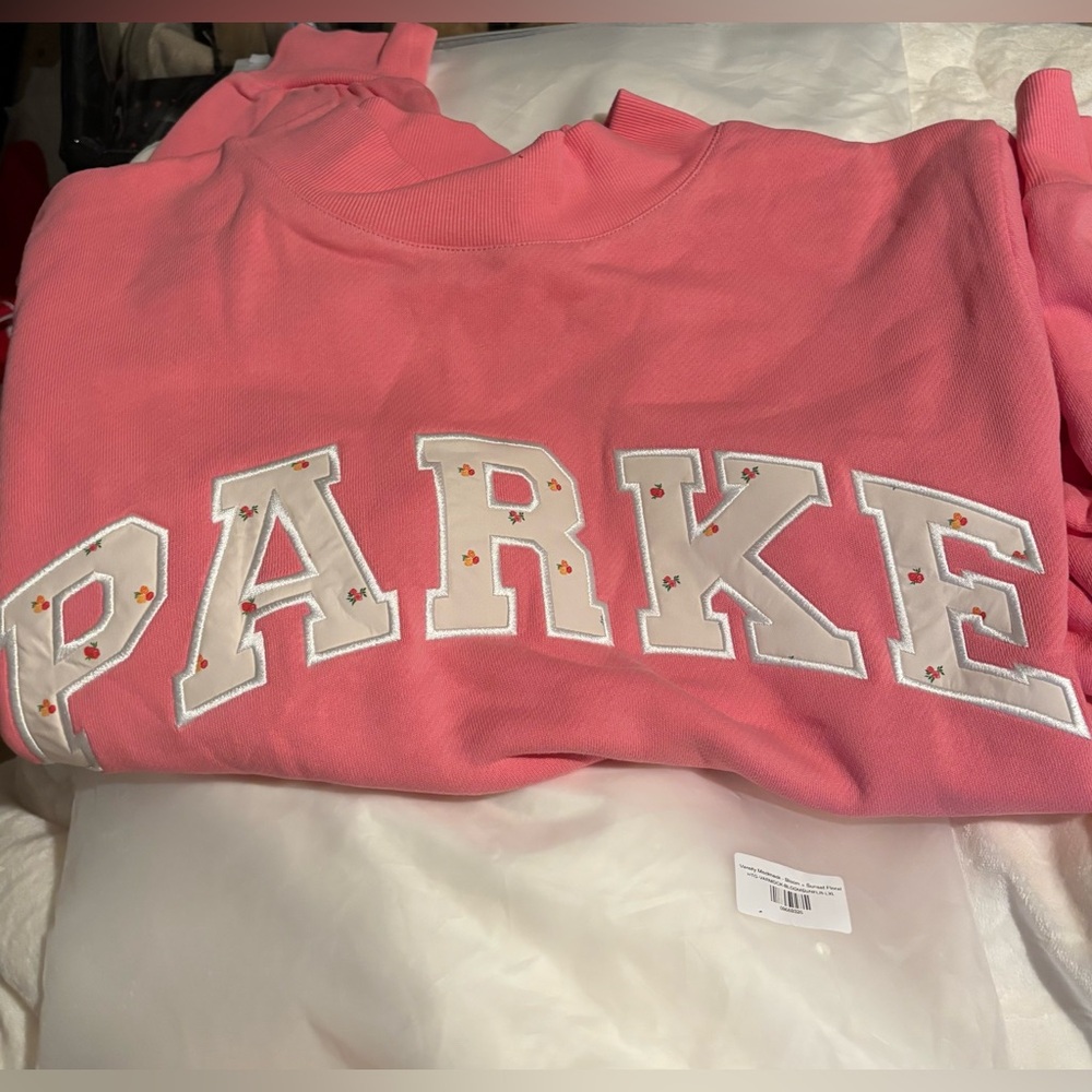 PARKE Varsity Mockneck - Bloom & Sunset Floral (L/XL)